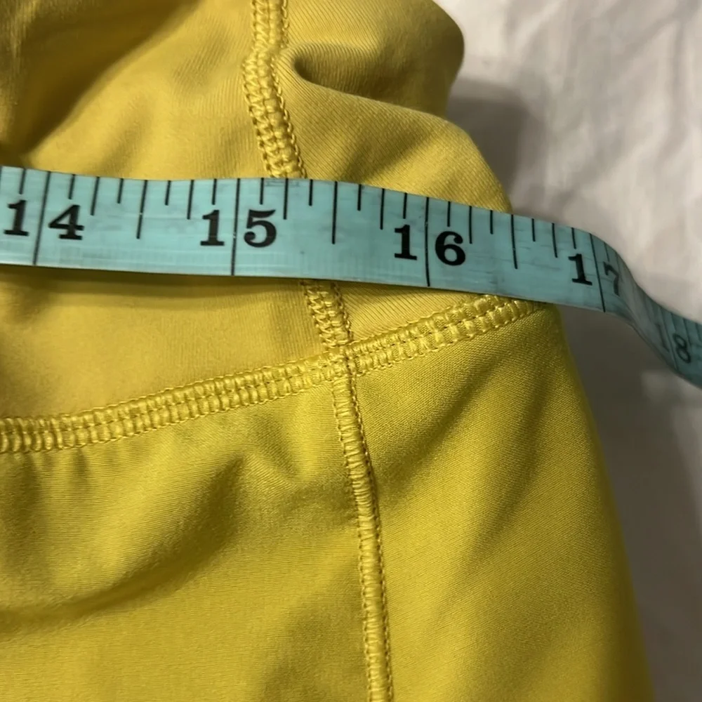 lululemon athletica Yellow Athletic Shorts